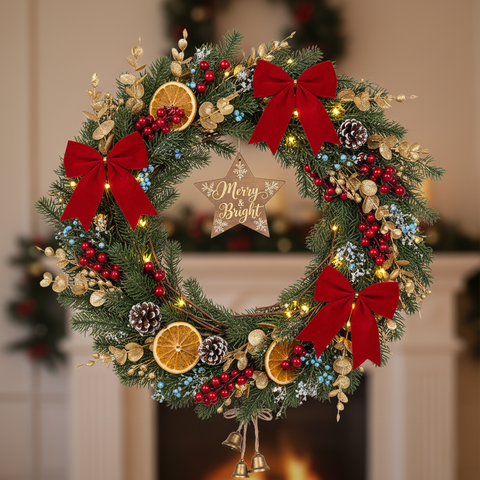 Traditional Christmas Wreath Workshop 傳統聖誕花環工作坊